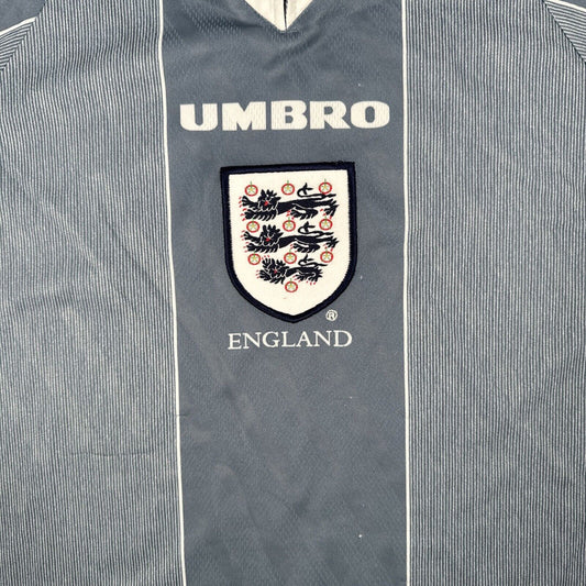 England 1996/1997/1998 Away Football Shirt  XL - Football Shirt Kingdom