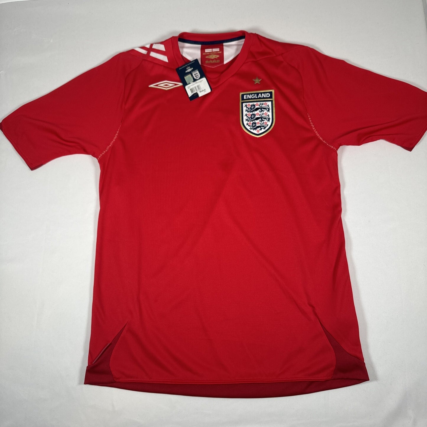 england 2006 2007 2008 away football shirt bnwt medium2