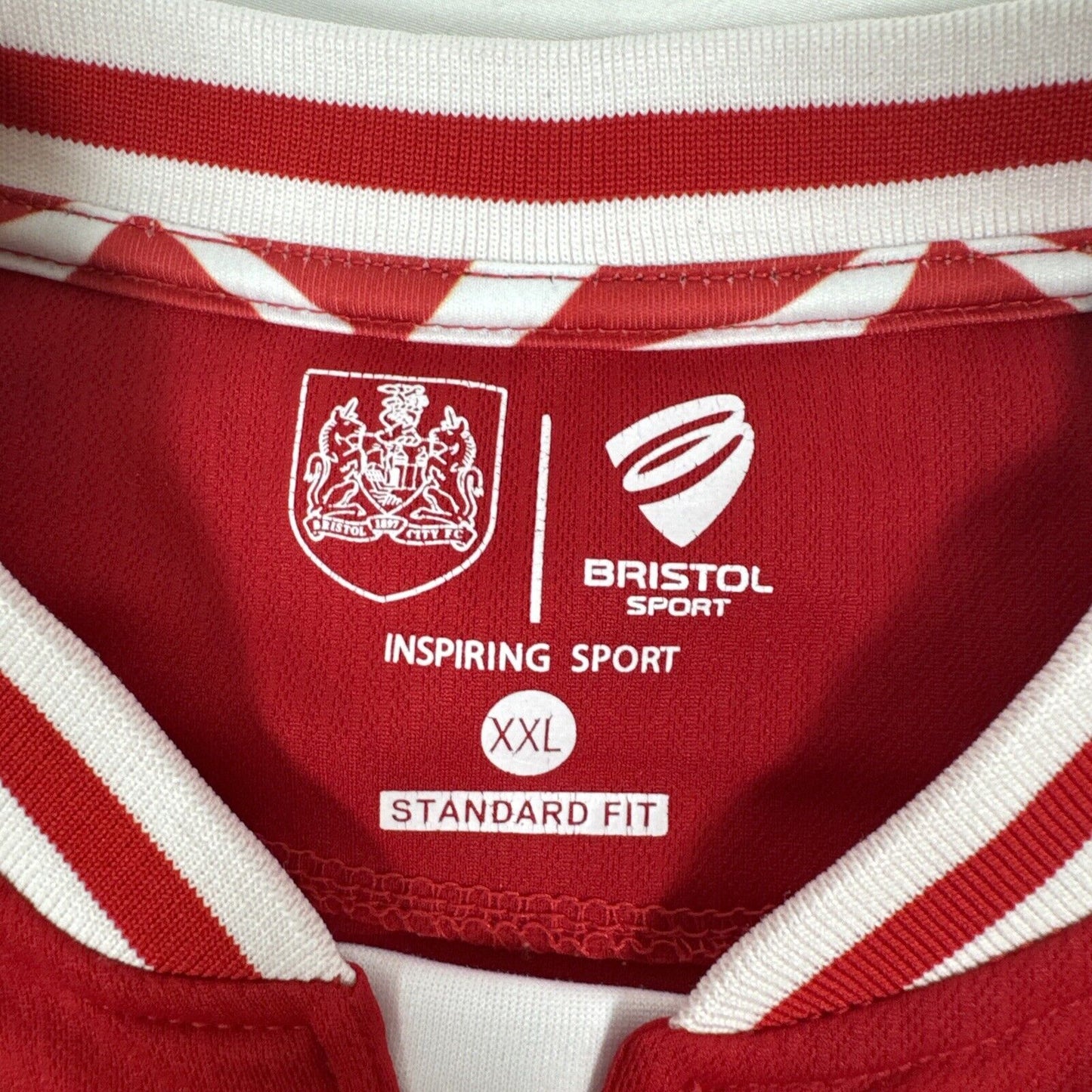 Bristol City 2015/2016 Home Football Shirt   2XL XXL