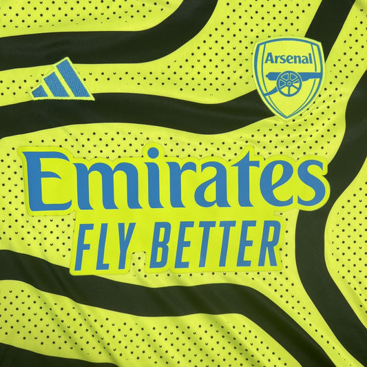 arsenal 2023 2024 away football shirt long sleeve large1