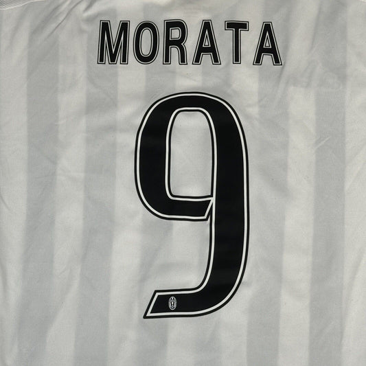 MORATA 9 Juventus 2015/2016 Home Football Shirt   XXL - Football Shirt Kingdom