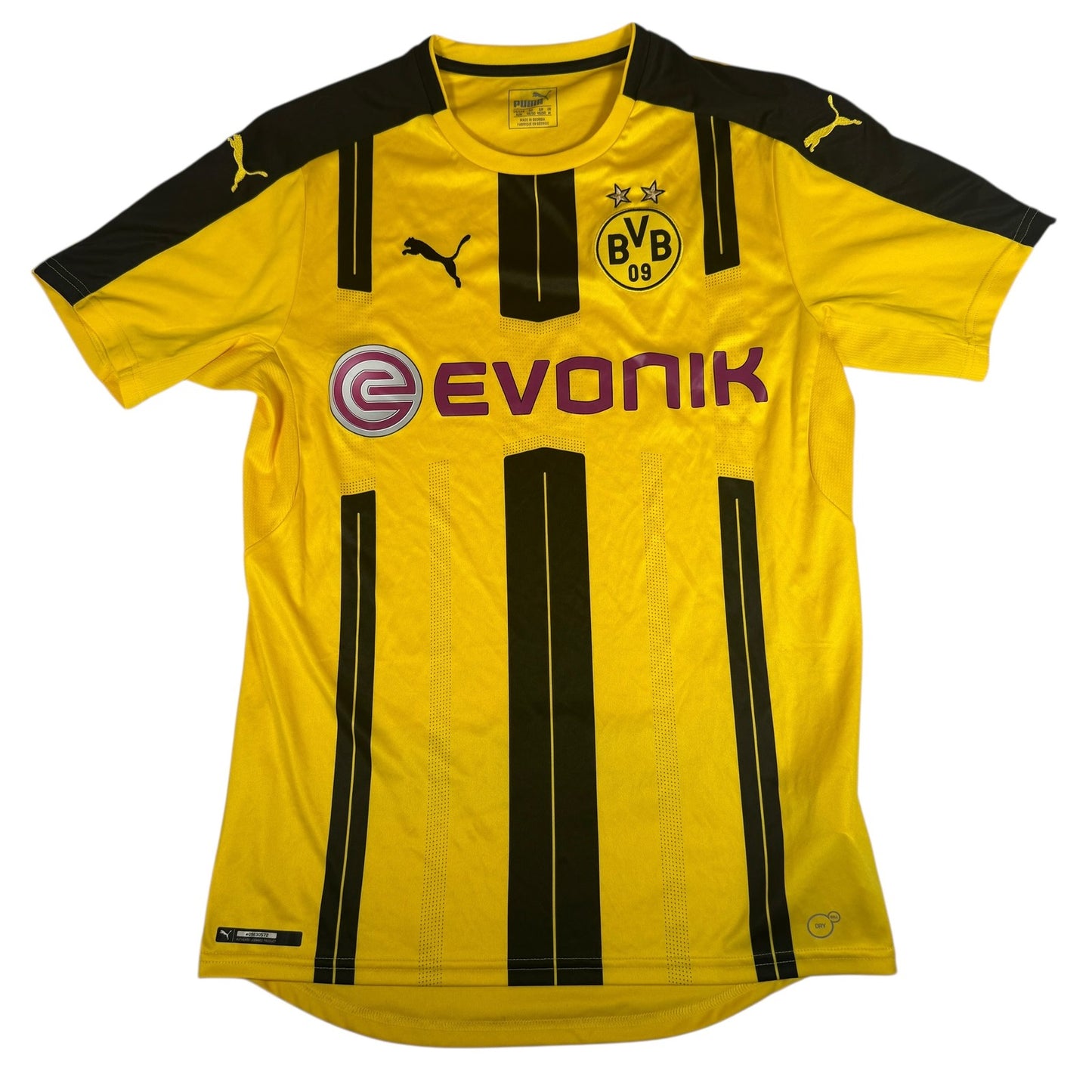Borussia Dortmund 2016/2017 Home Football Shirt  Medium