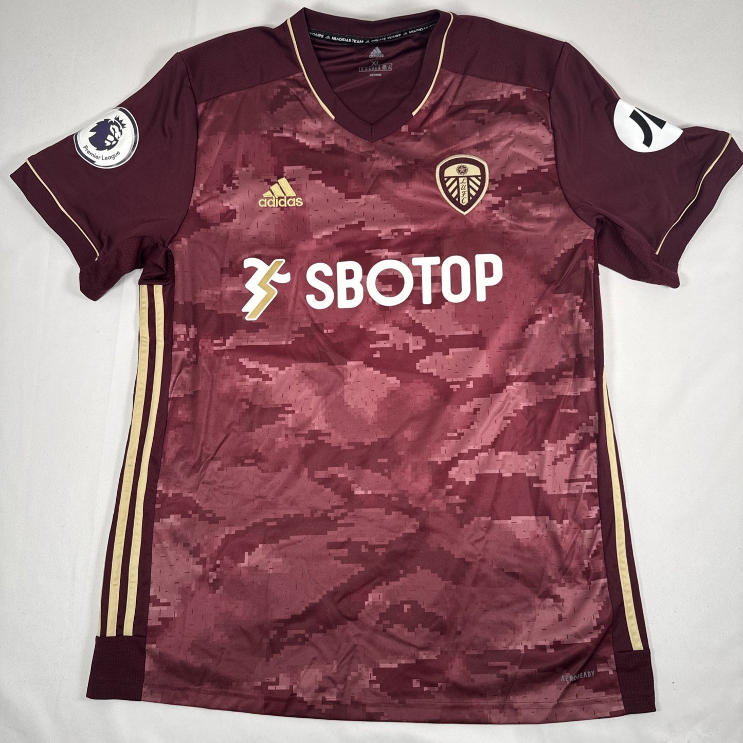 leeds united 2020 2021 third football shirt xl2