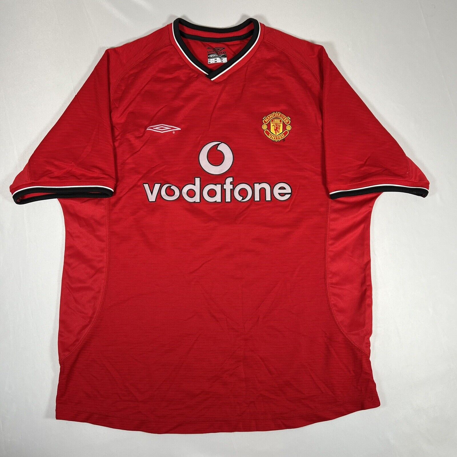 sheringham 10 manchester united 2000 2001 2002 home football shirt large4