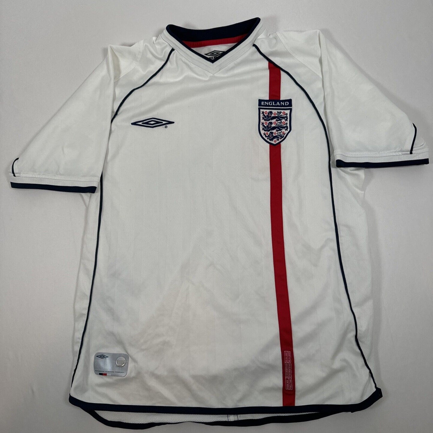 England 2002/2003/2004 Home Football Shirt  Medium