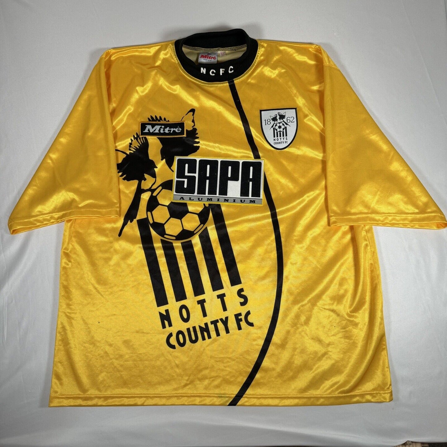 Notts County 1995/1996/1997 Away Football Shirt  XL