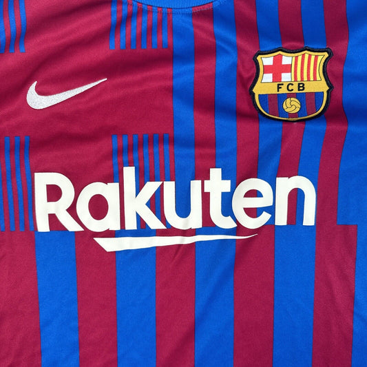 Barcelona 2021/2022 Home Football Shirt  Men’s XL