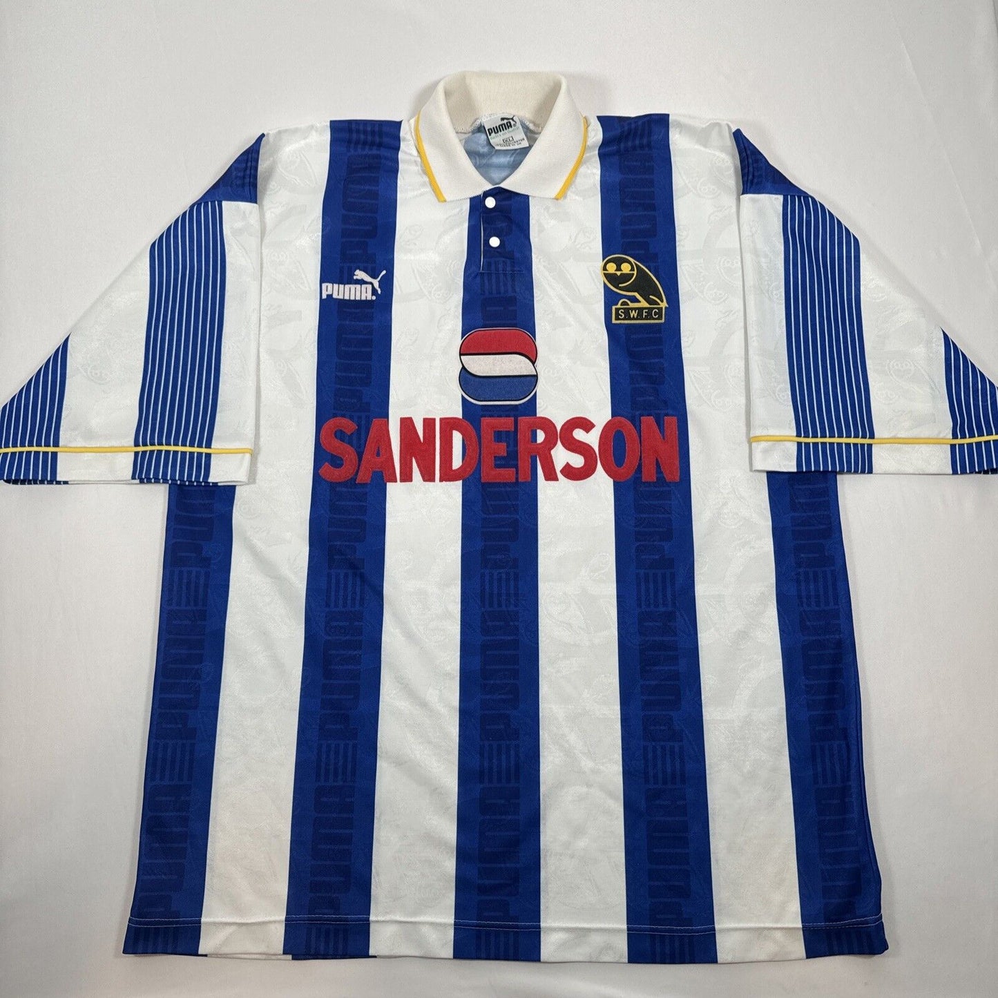 sheffield wednesday 1993 1994 1995 home football shirt xl2