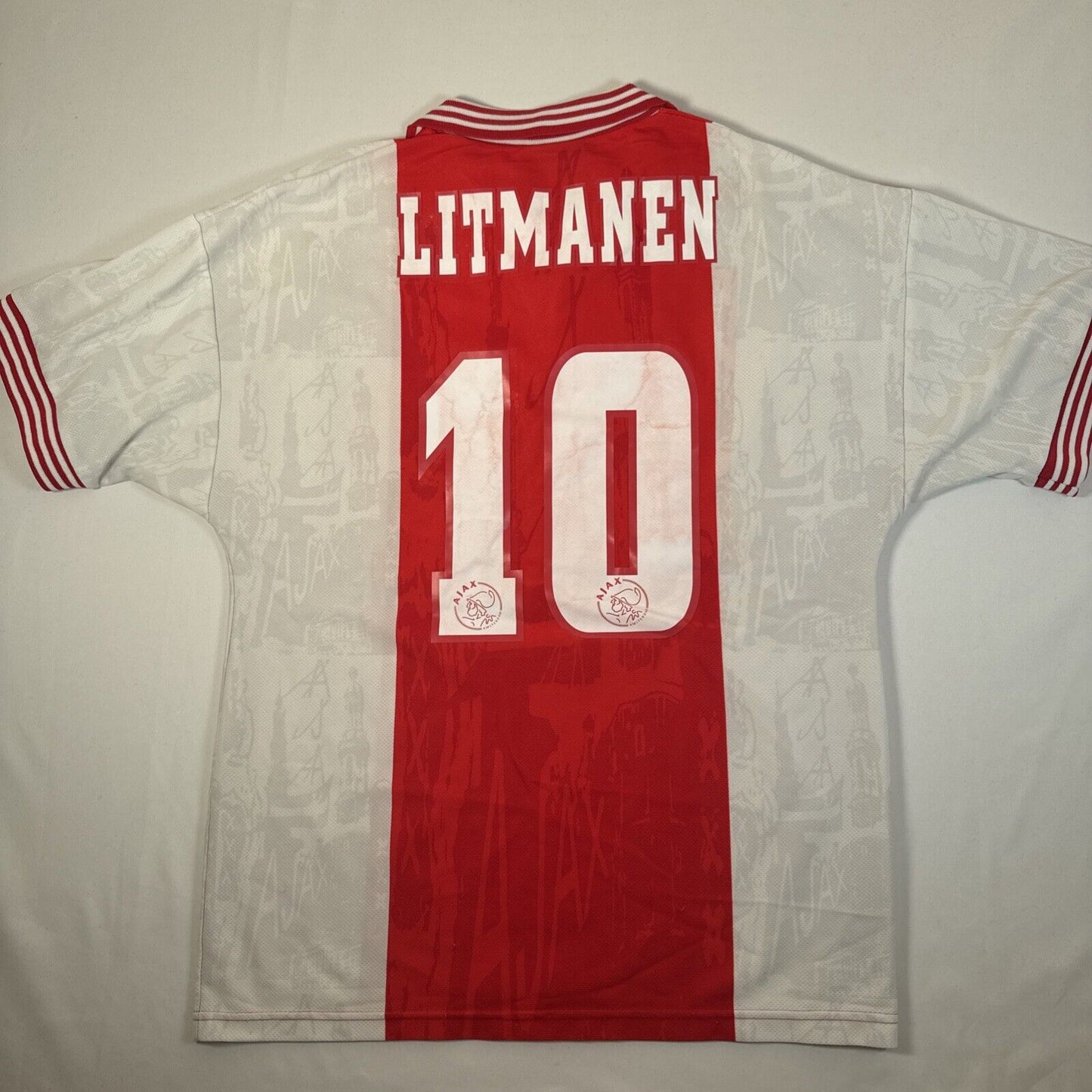 litmanen 10 ajax 1996 1997 home football shirt medium4