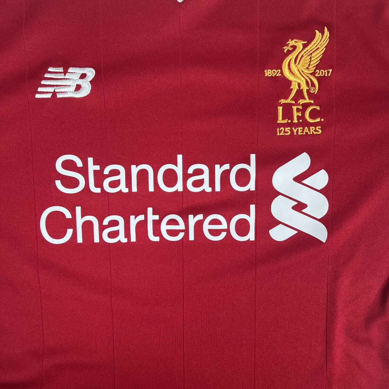 Liverpool 2017/2018 Home Football Shirt  Men’s Medium - Football Shirt Kingdom