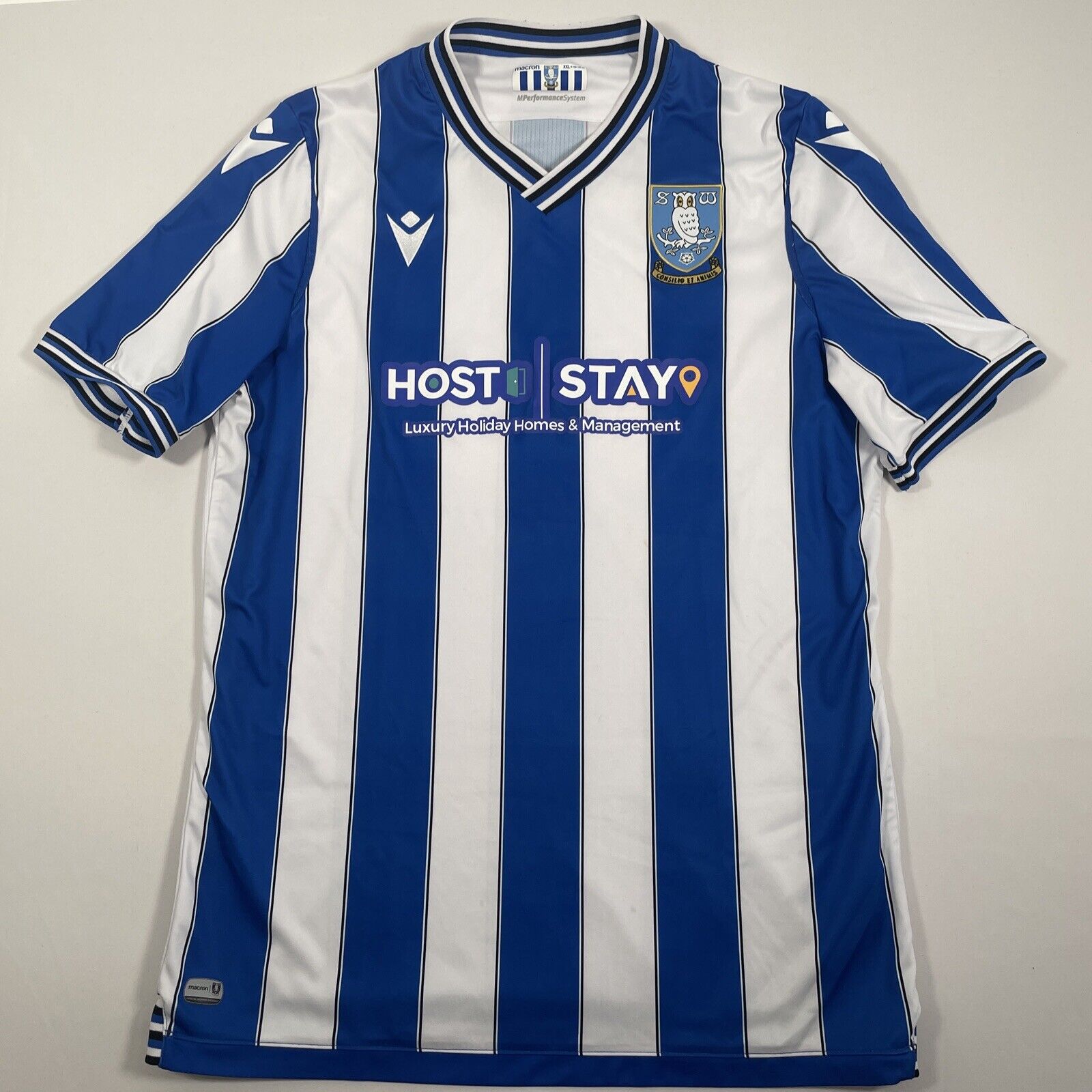 sheffield wednesday 2022 2023 home football shirt men s xxl 12