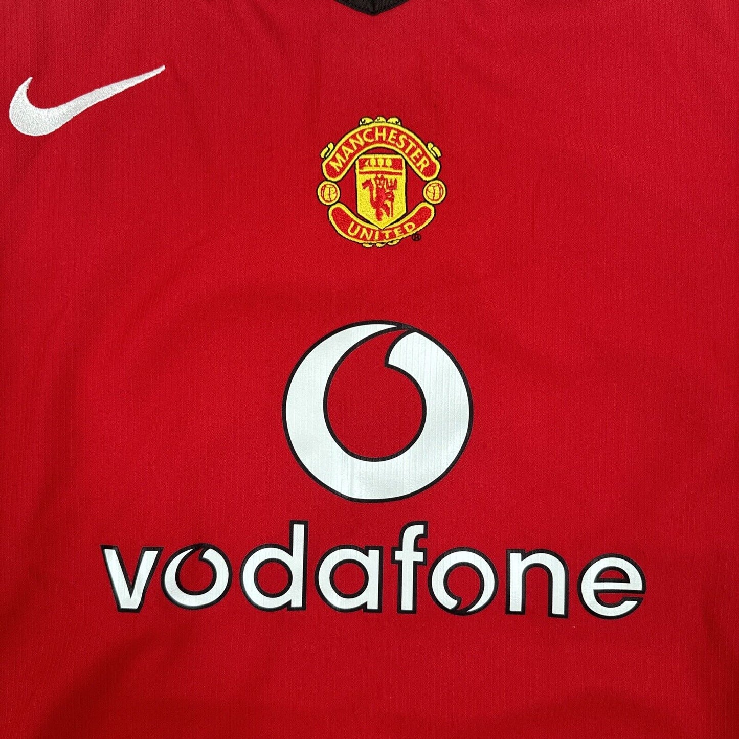 Manchester United 2004/2005/2006 Home Football Shirt  XL - Football Shirt Kingdom