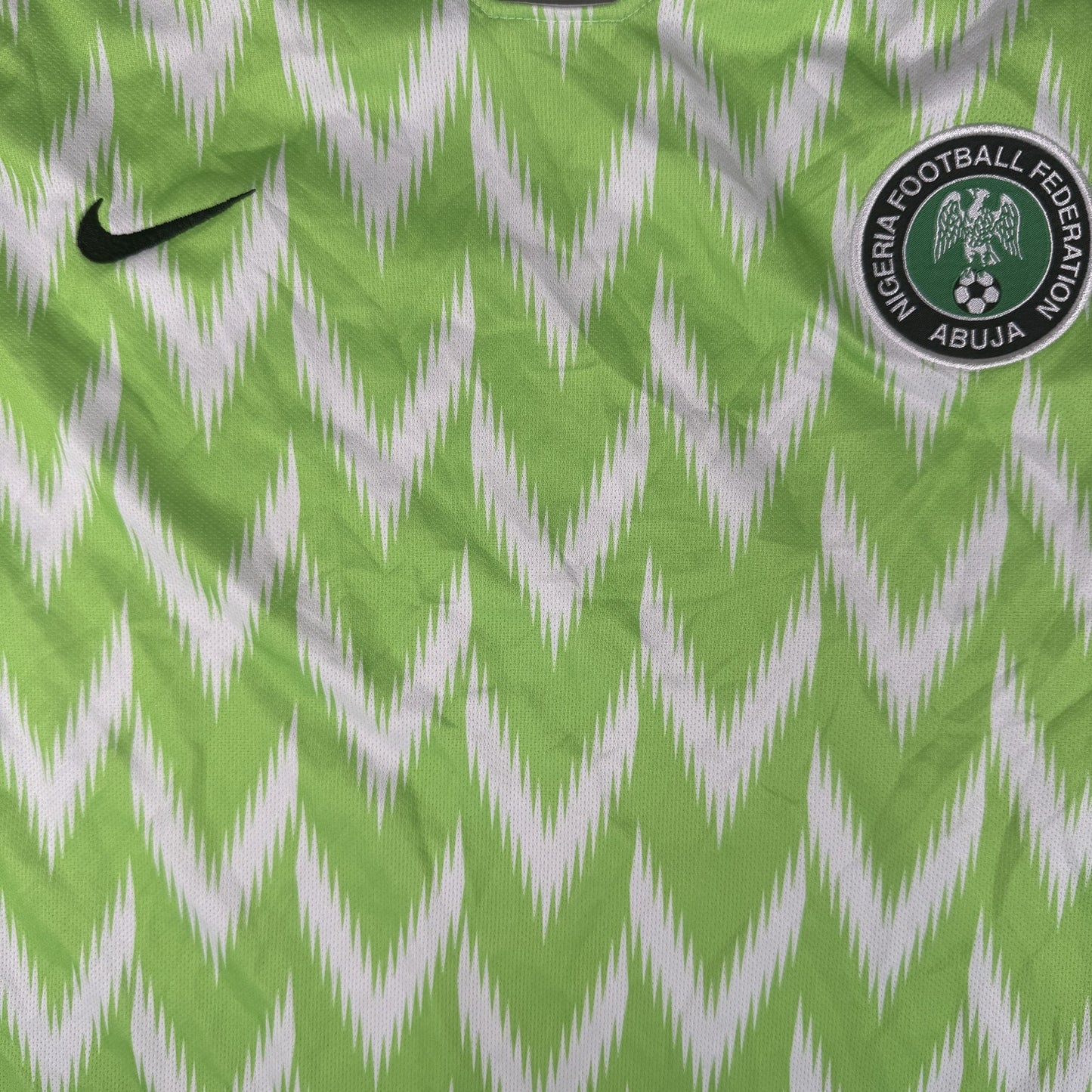 Nigeria 2018/2019/2020 Home Football Shirt Wo XL