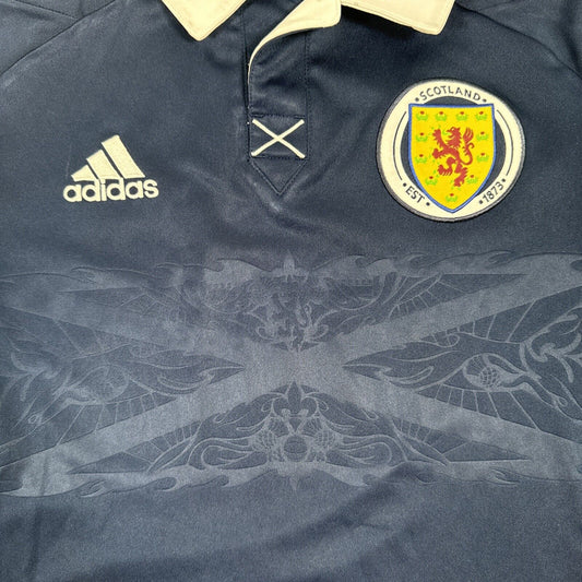 Scotland 2012/2013/2014 Home Football Shirt Long Sleeve Small