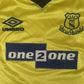 Everton 1998/1999 Third Football Shirt  XL