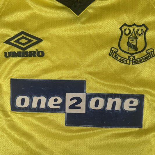 Everton 1998/1999 Third Football Shirt  XL