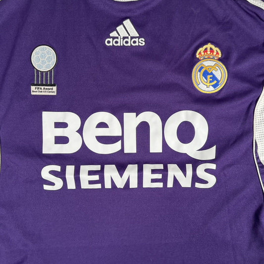 Real Madrid 2006/2007 Third Football Shirt  Men’s Large - Football Shirt Kingdom