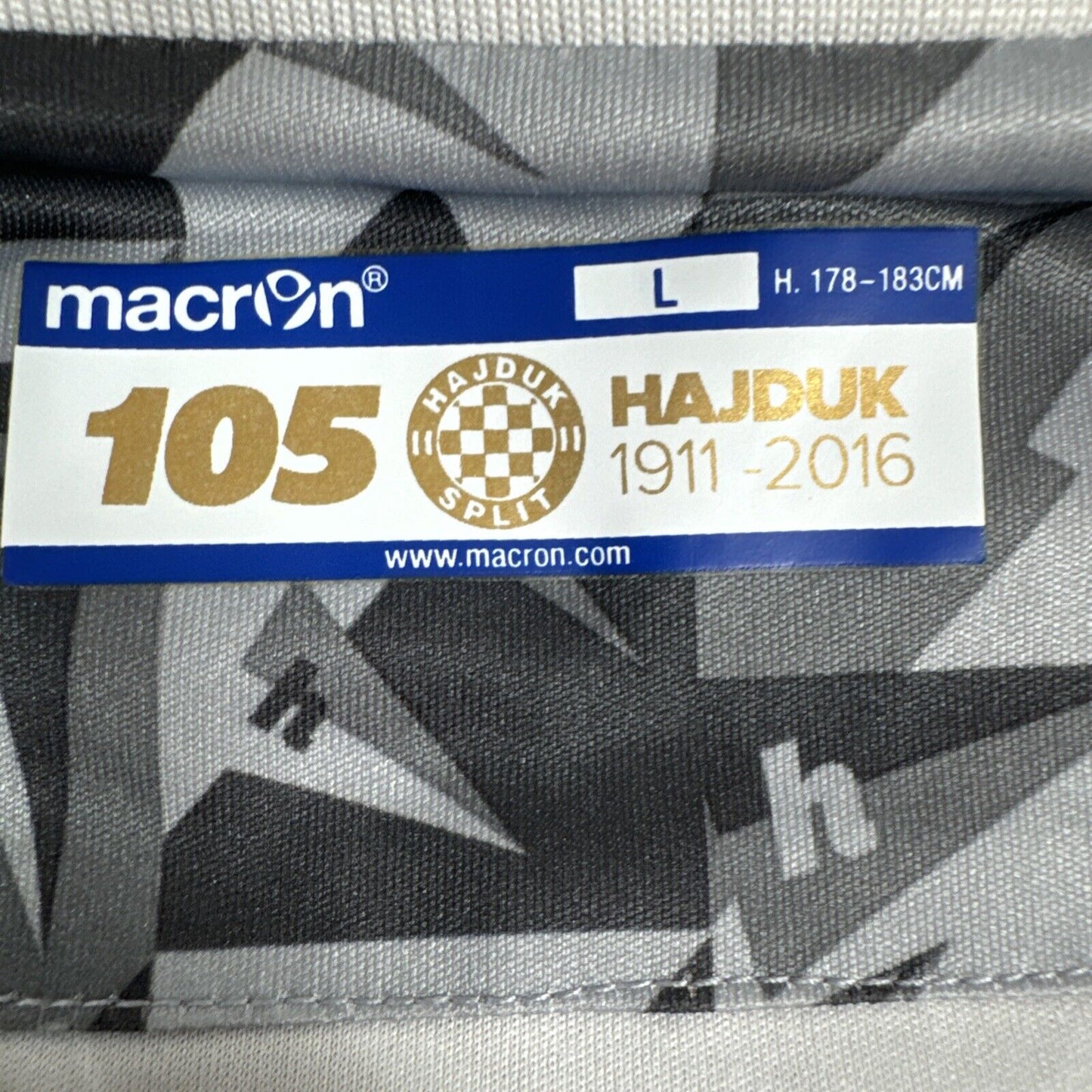 hajduk split 2015 2016 2016 third football shirt men s large4