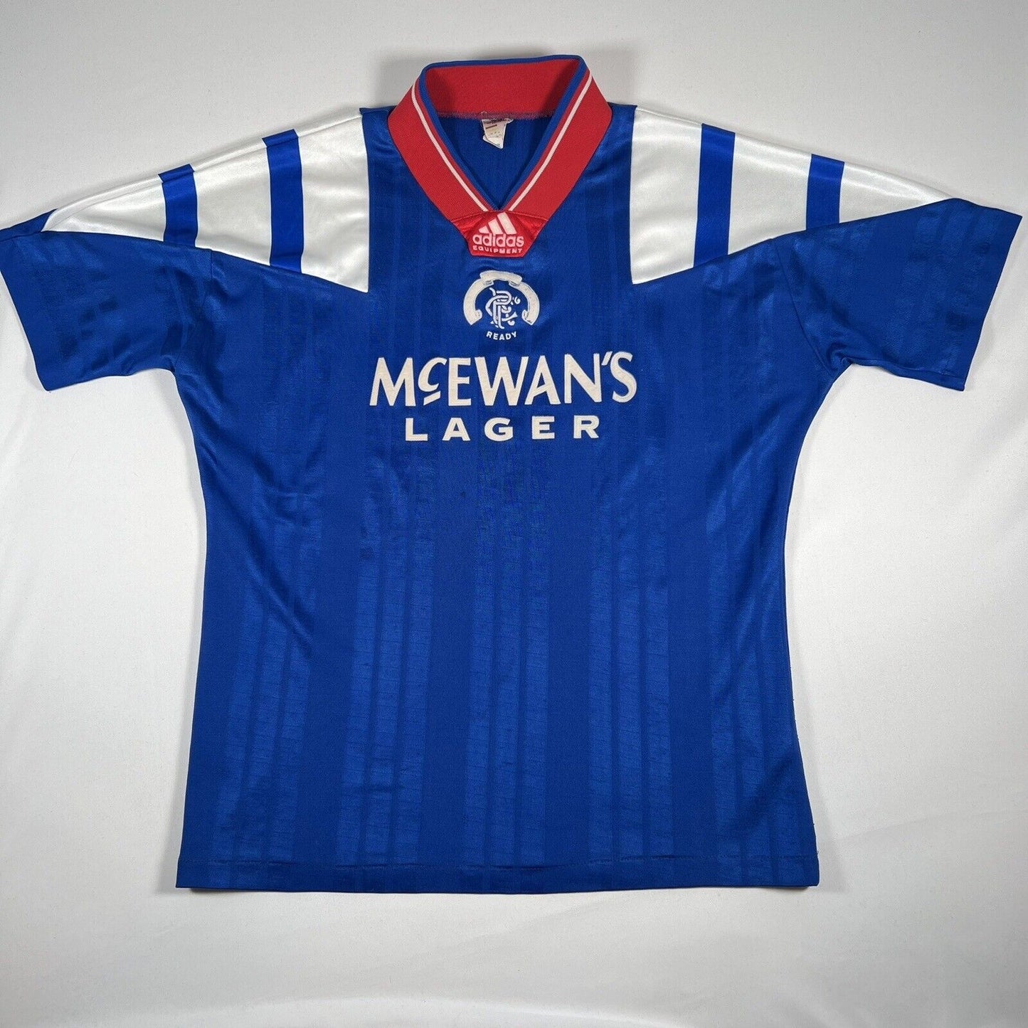 rangers 1992 1993 1994 home football shirt men s large 32