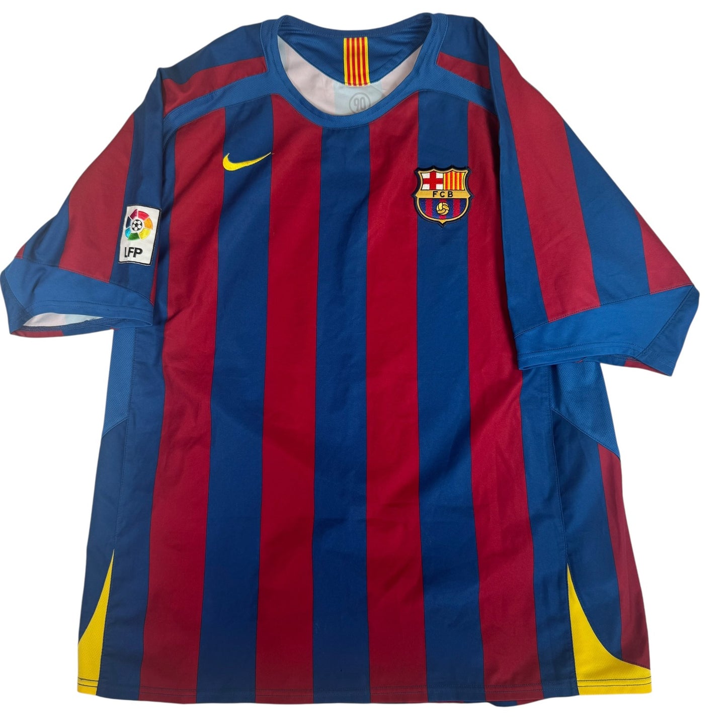 Barcelona 2005/2006 Home Football Shirt  XL