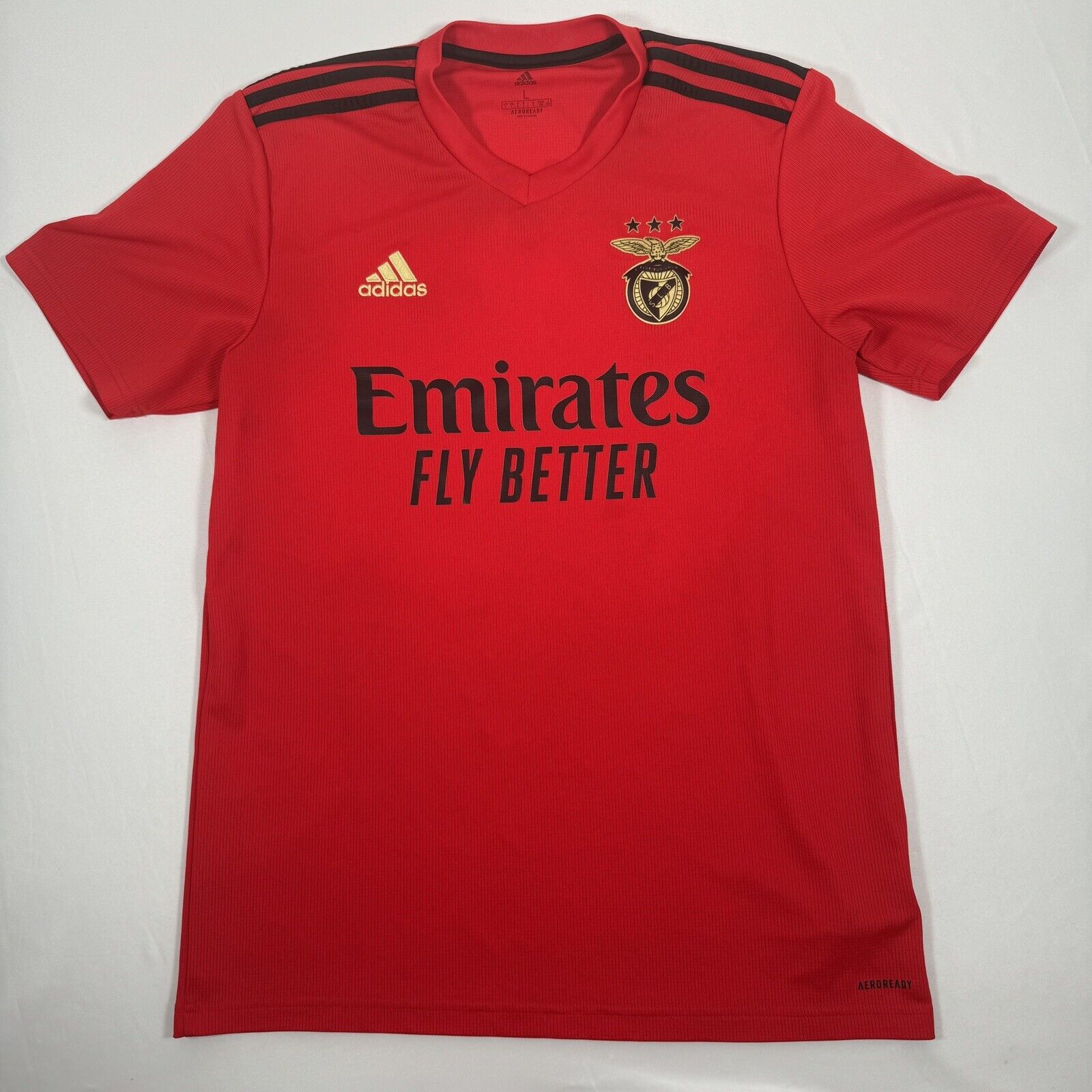 sl benfica 2020 2021 home football shirt men s large2