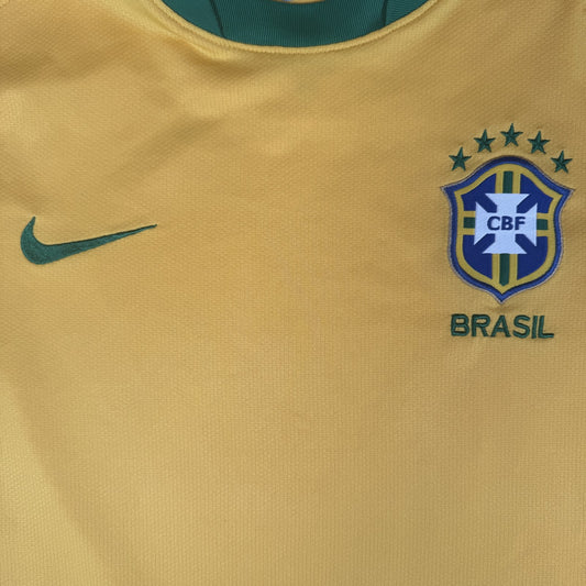 Brazil 2010/2011/2012 Home Football Shirt  Medium