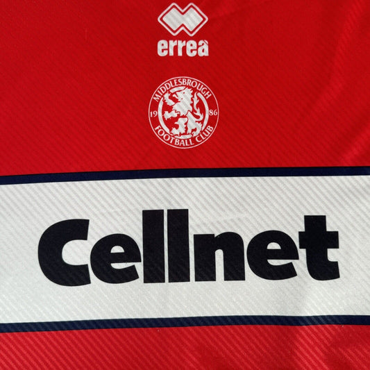 Middlesbrough 1997/1998 Home Football Shirt   XXL - Football Shirt Kingdom