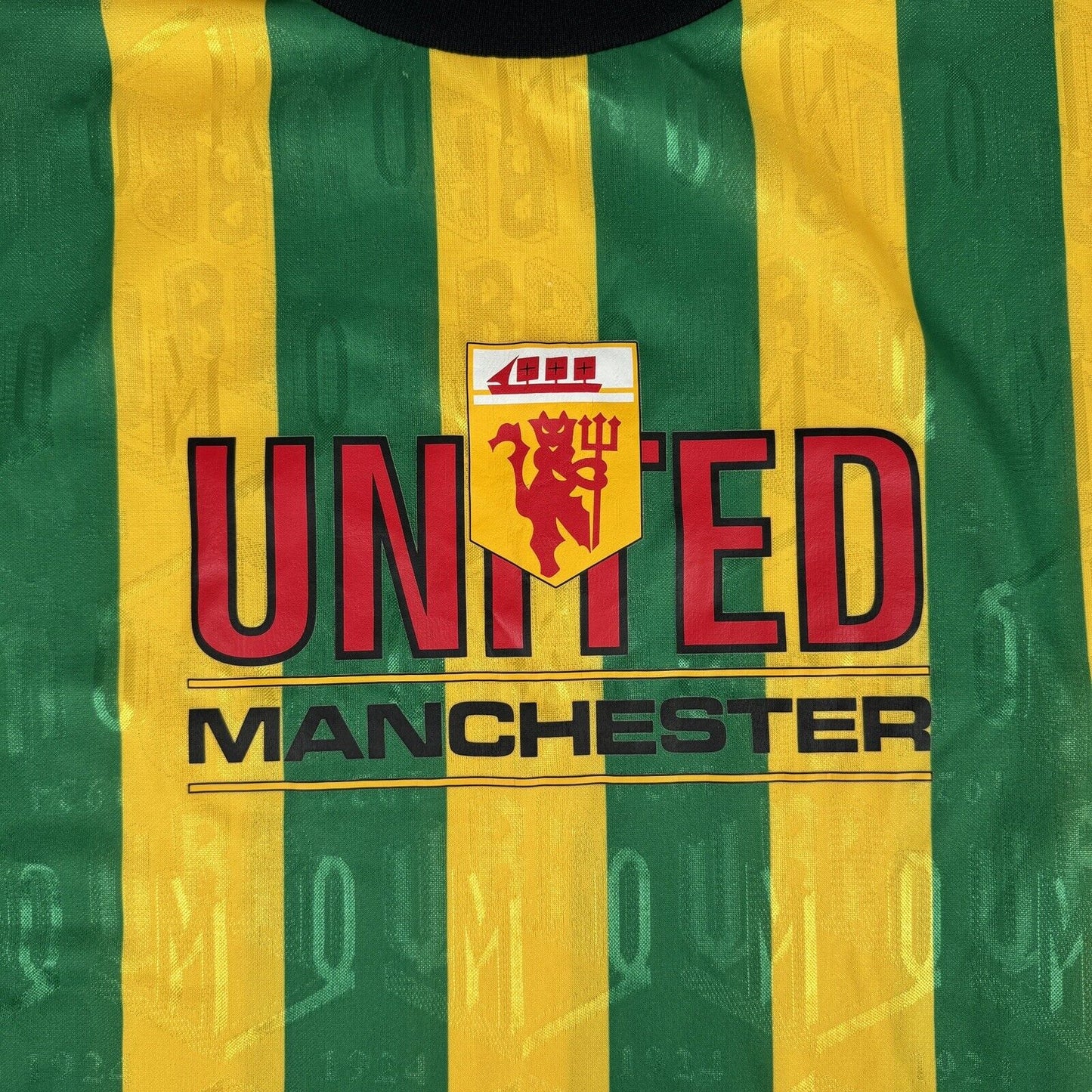 Manchester United 1992/1993 Training Football Shirt Large - Football Shirt Kingdom