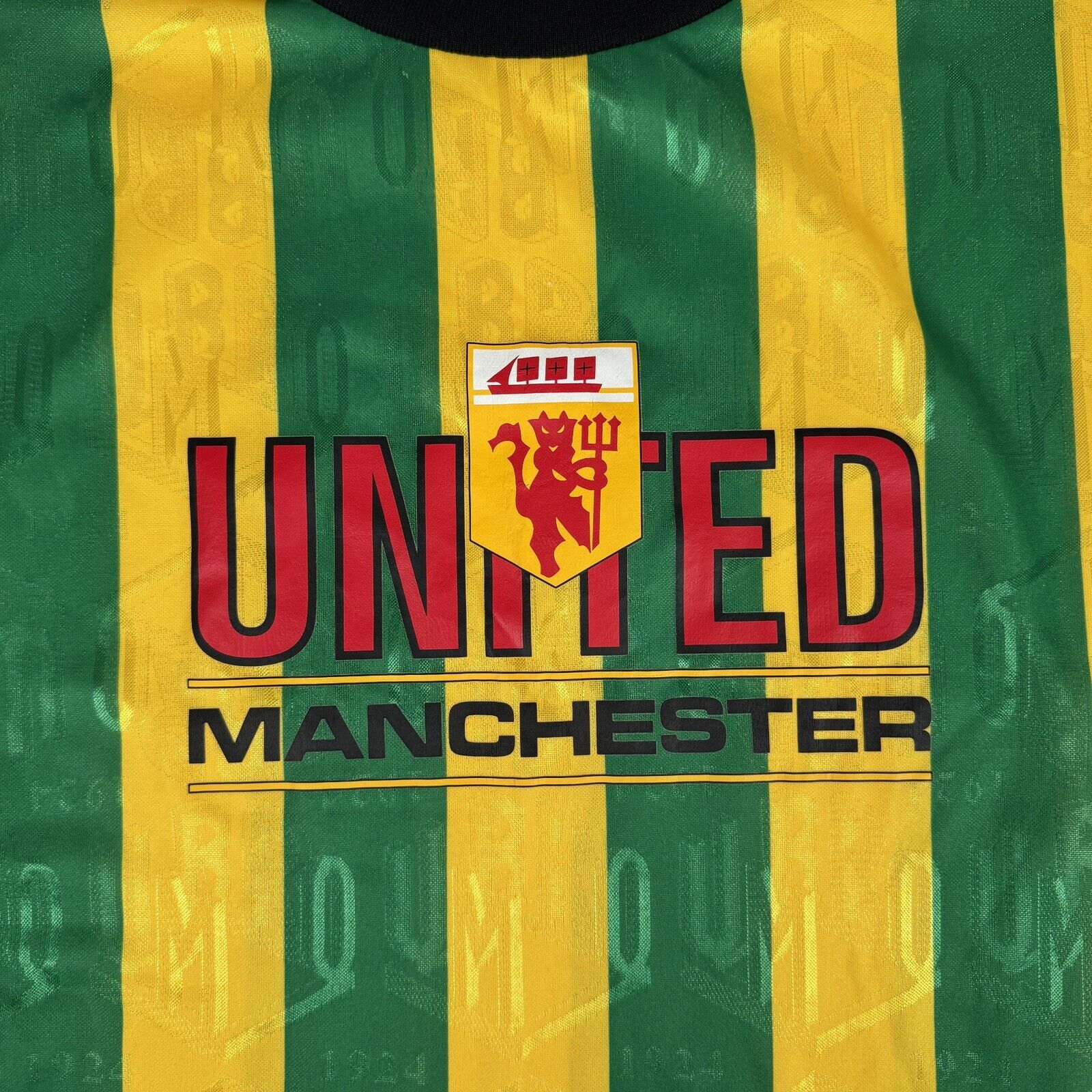 Manchester United 1992/1993 Training Football Shirt Large - Football Shirt Kingdom