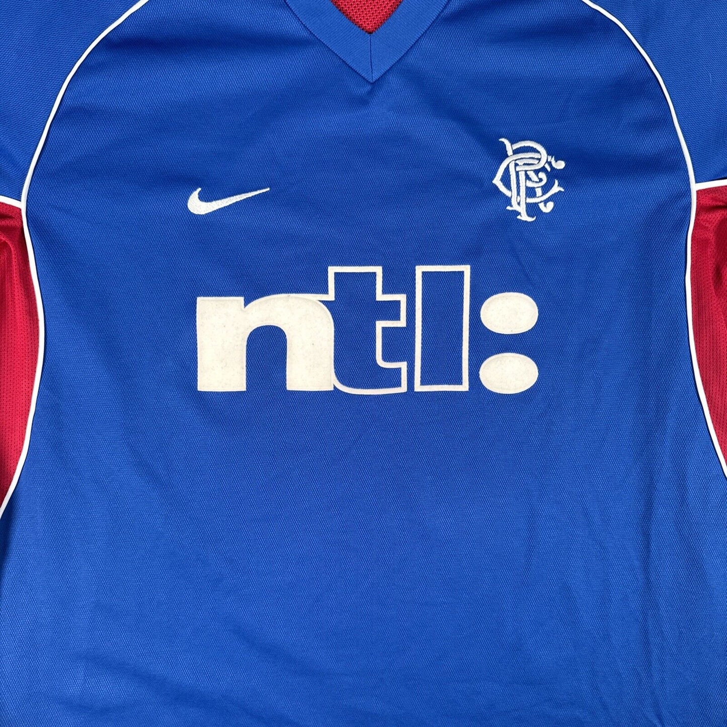 Rangers 2001/2002 Home Football Shirt  Men’s Large