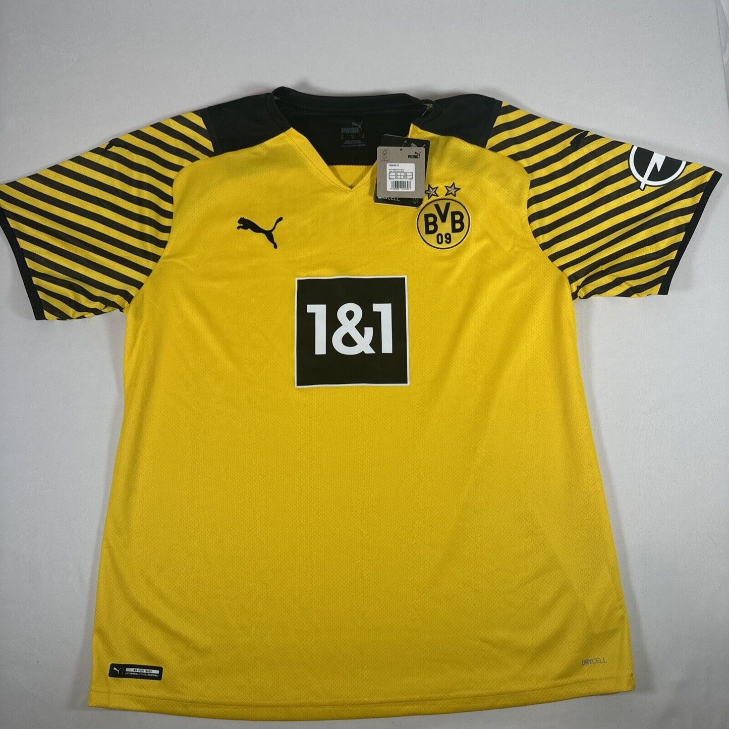 borussia dortmund 2021 2022 home football shirt bnwt xl2