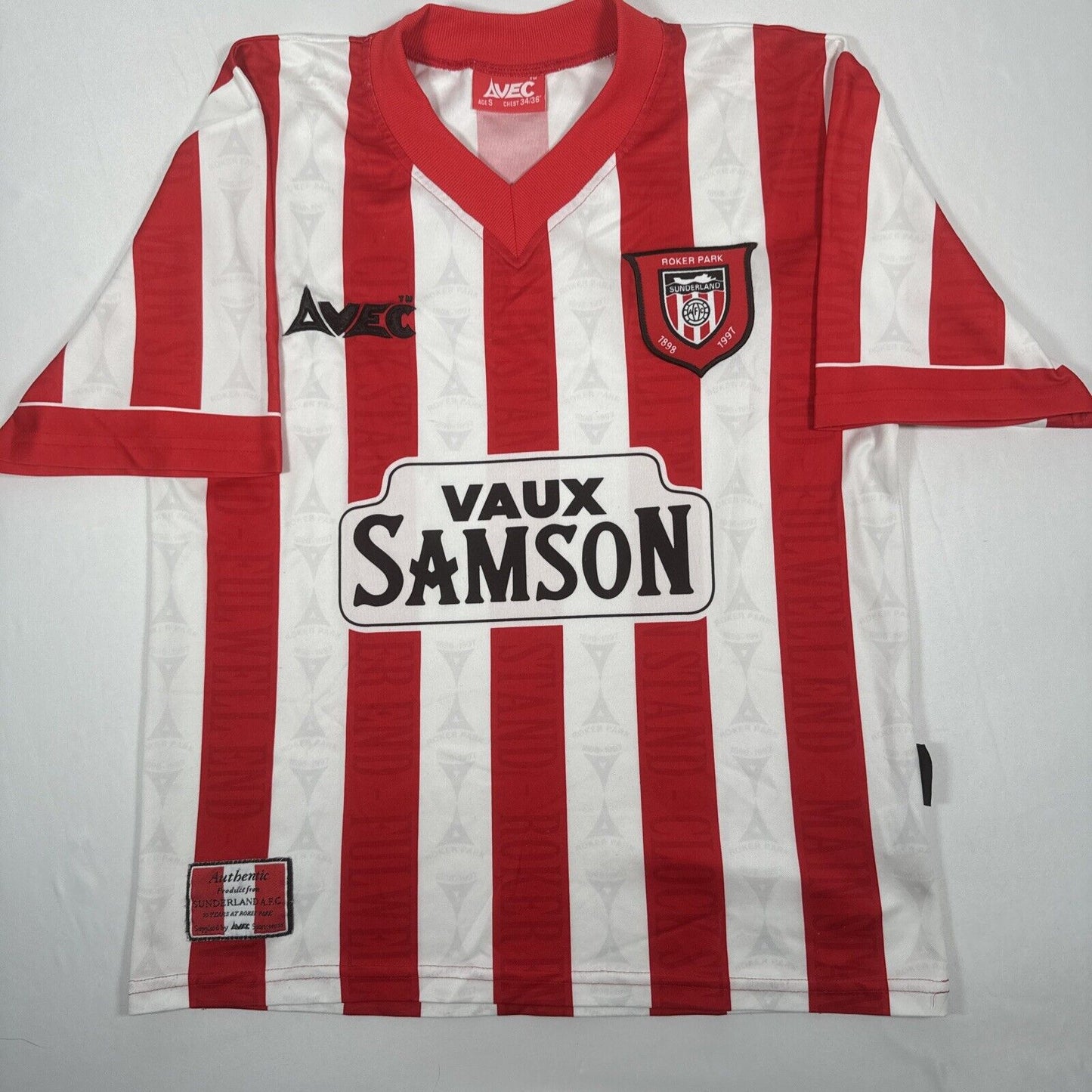 sunderland 1996 1997 home football shirt men s small2