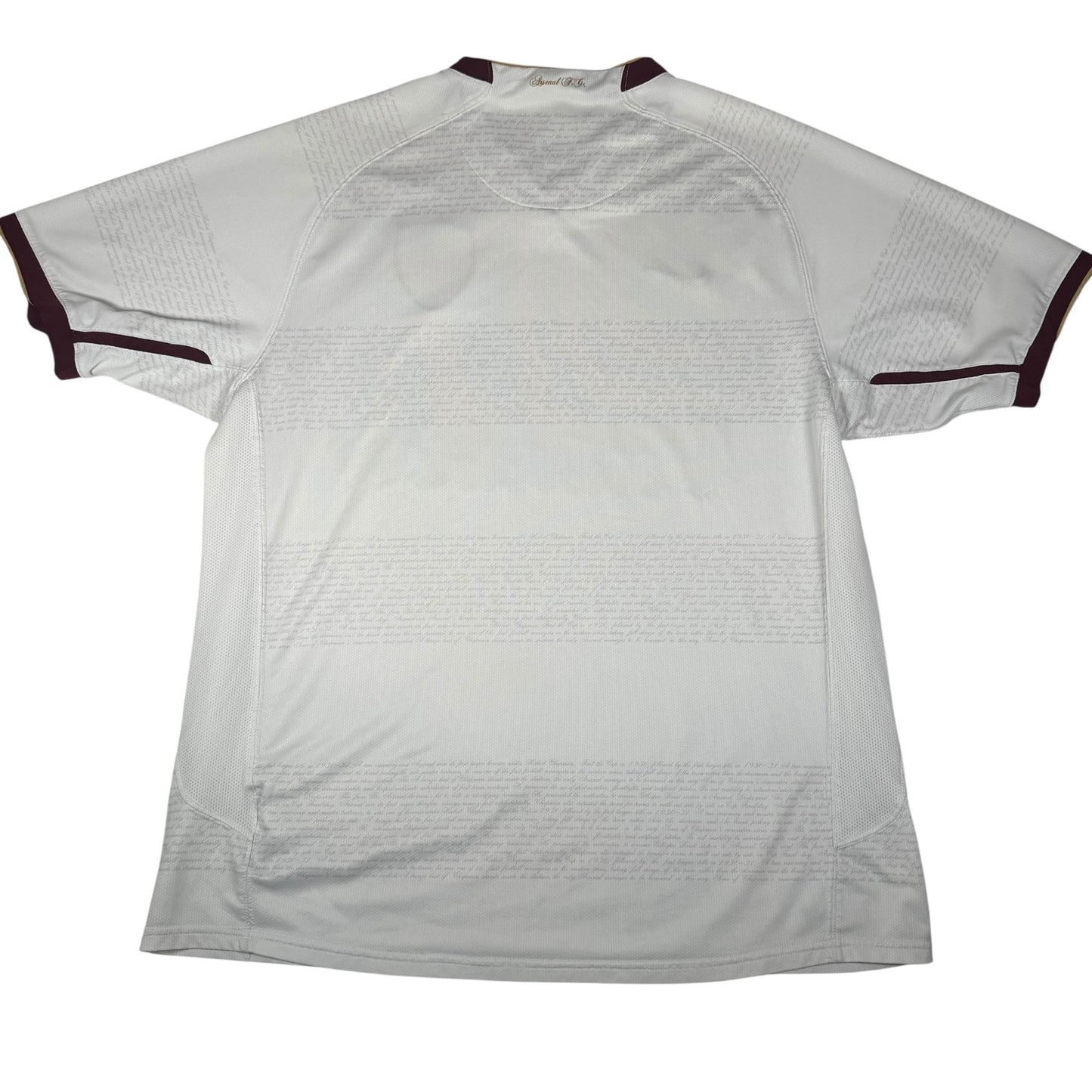 Arsenal 2007/2008/2009 Away Third Chapman Football Shirt  XL