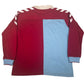 Aston Villa 2004/2005 Hummel Rugby Style Home Football Shirt Large