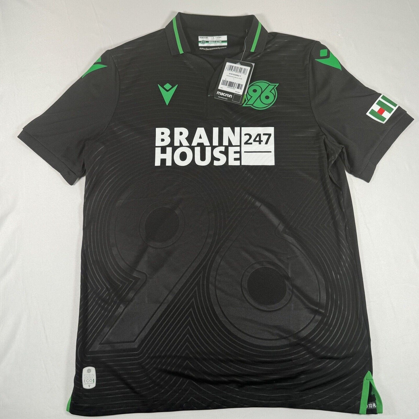 hannover 96 2021 2022 away football shirt large bnwt2