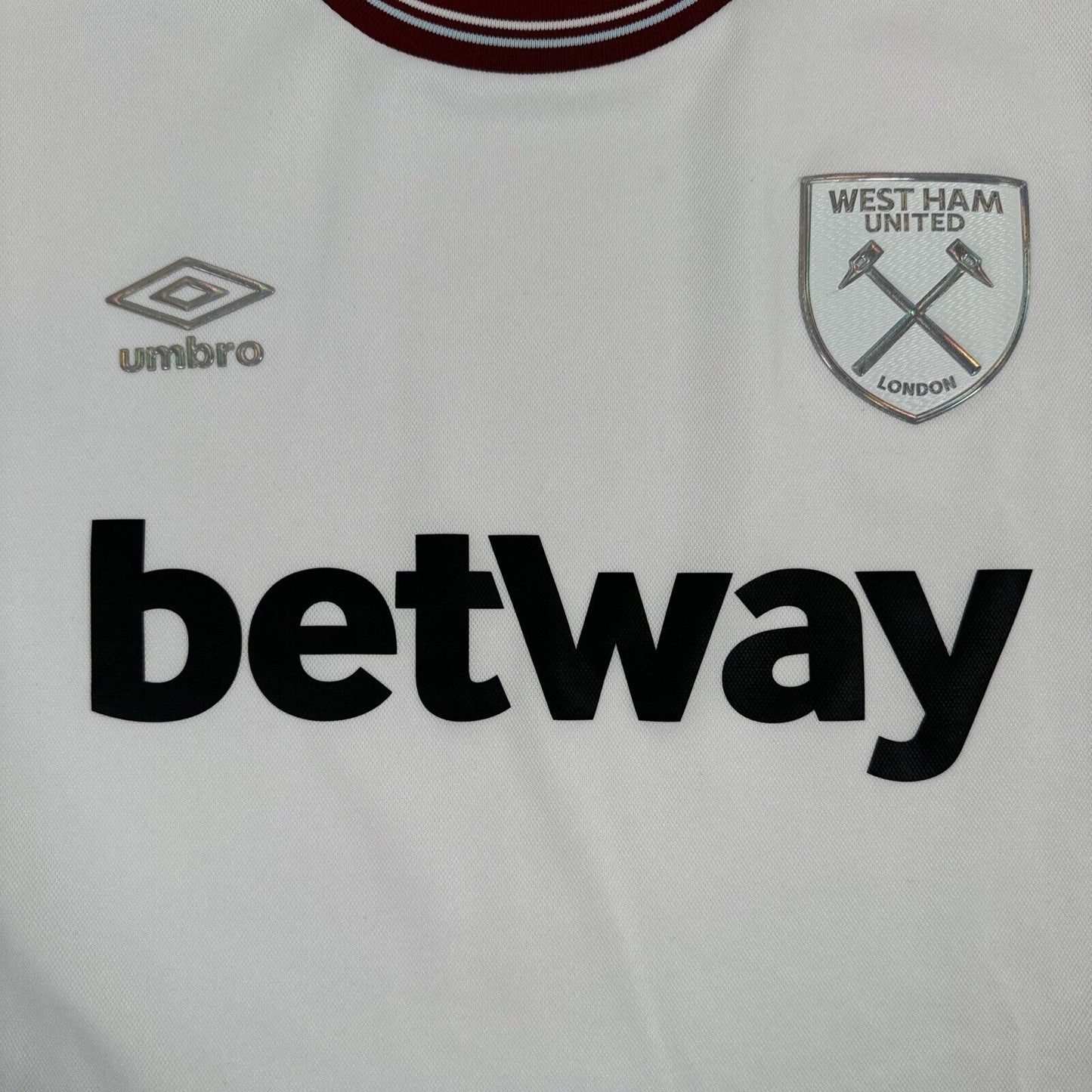 West Ham United 2023/2024 Away Football Shirt  XXL 2XL