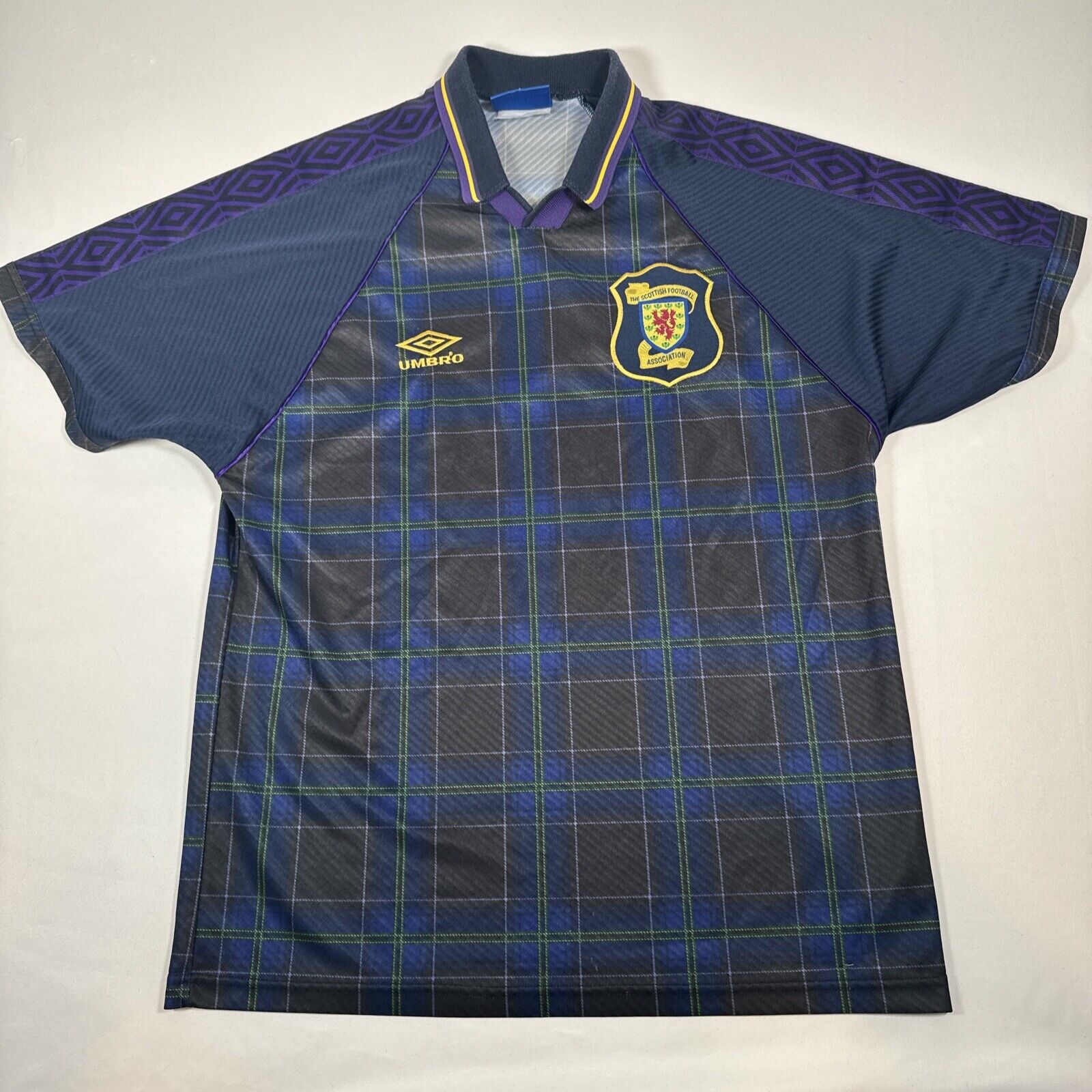 scotland 1994 1995 1996 home football shirt men s large 12