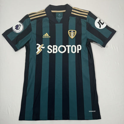 Leeds United 2020/2021 Away Football Shirt Small — full front view
