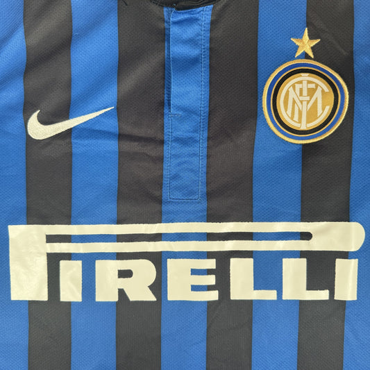 Inter Milan 2011/2012 Home Football Shirt  Medium