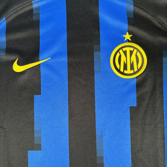 Inter Milan 2023/2024 Home Football Shirt  Men’s Large - Football Shirt Kingdom