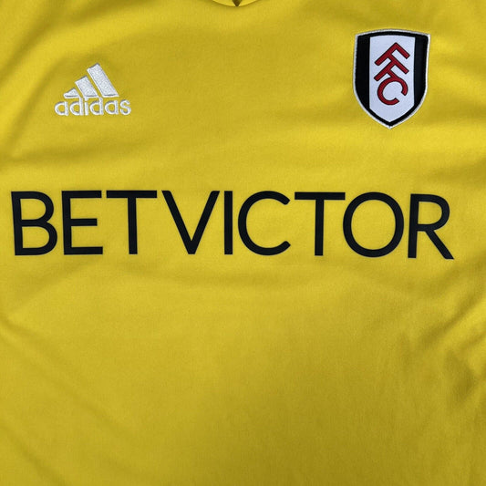 Fulham 2020/2021 Away Football Shirt  Men’s Large - Football Shirt Kingdom
