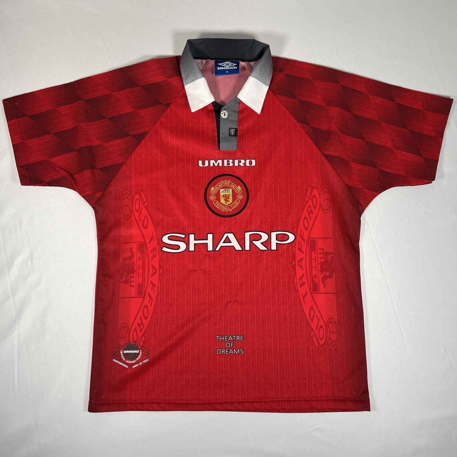 manchester united 1996 1997 1998 home football shirt medium2