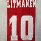 LITMANEN 10 Ajax 1996/1997 Home Football Shirt  Medium - Football Shirt Kingdom