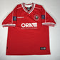 barnsley 1998 1999 home football shirt men s large2