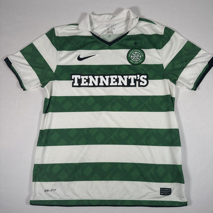 Celtic 2010/2011/2012 Home Football Shirt Men’s Large — full front view