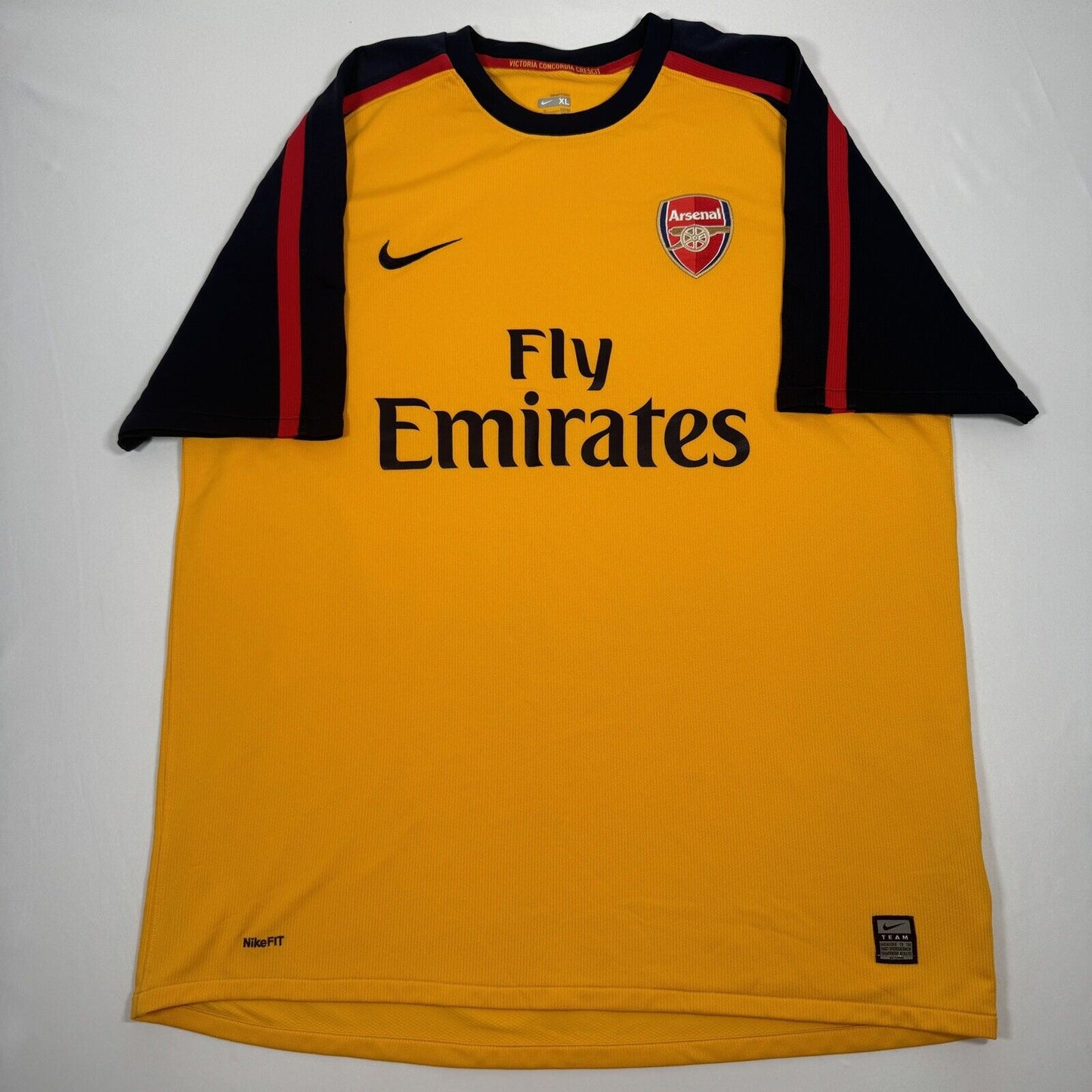 arsenal 2008 2009 away football shirt xl2