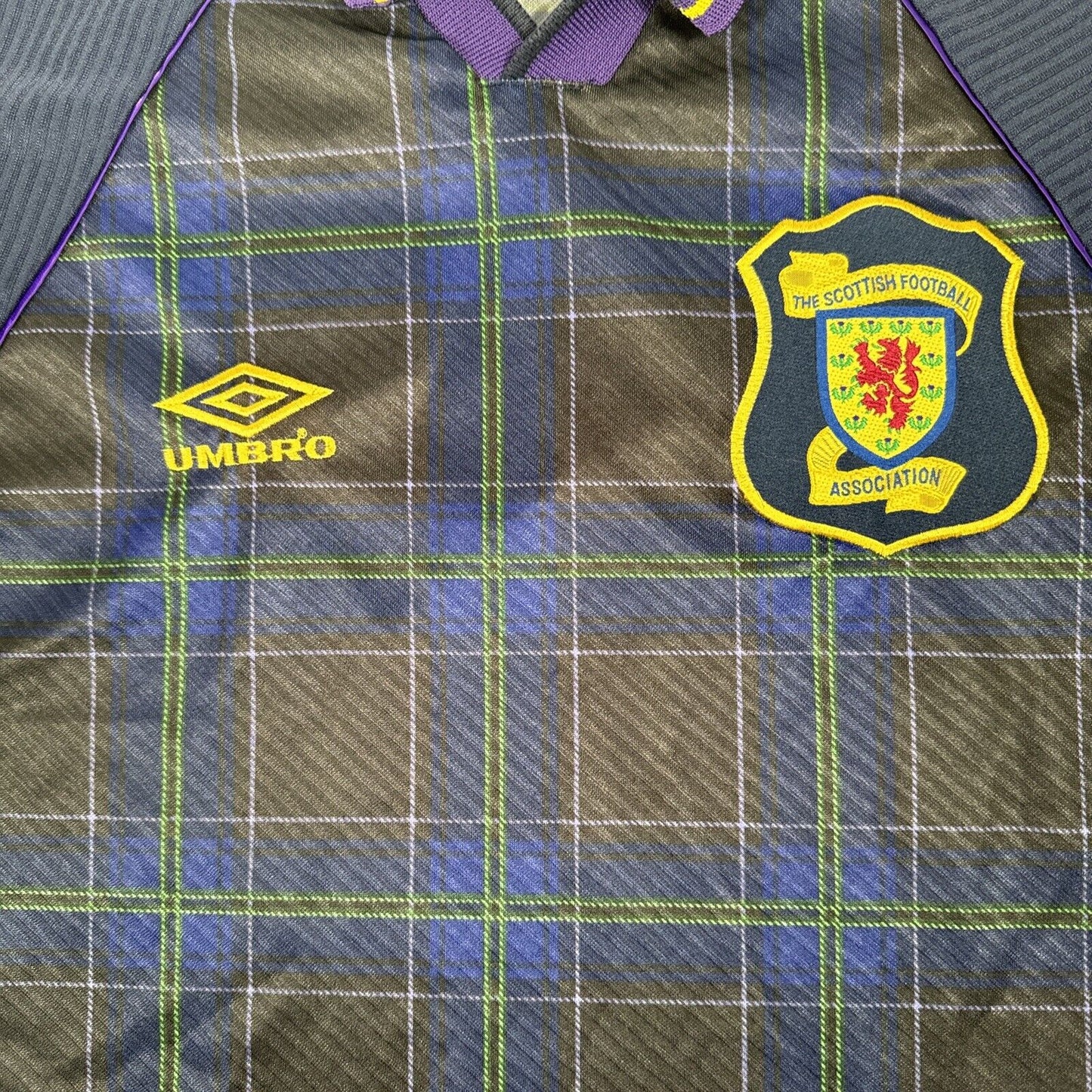 Scotland 1994/1995/1996 Home Football Shirt  Men’s Large - Football Shirt Kingdom