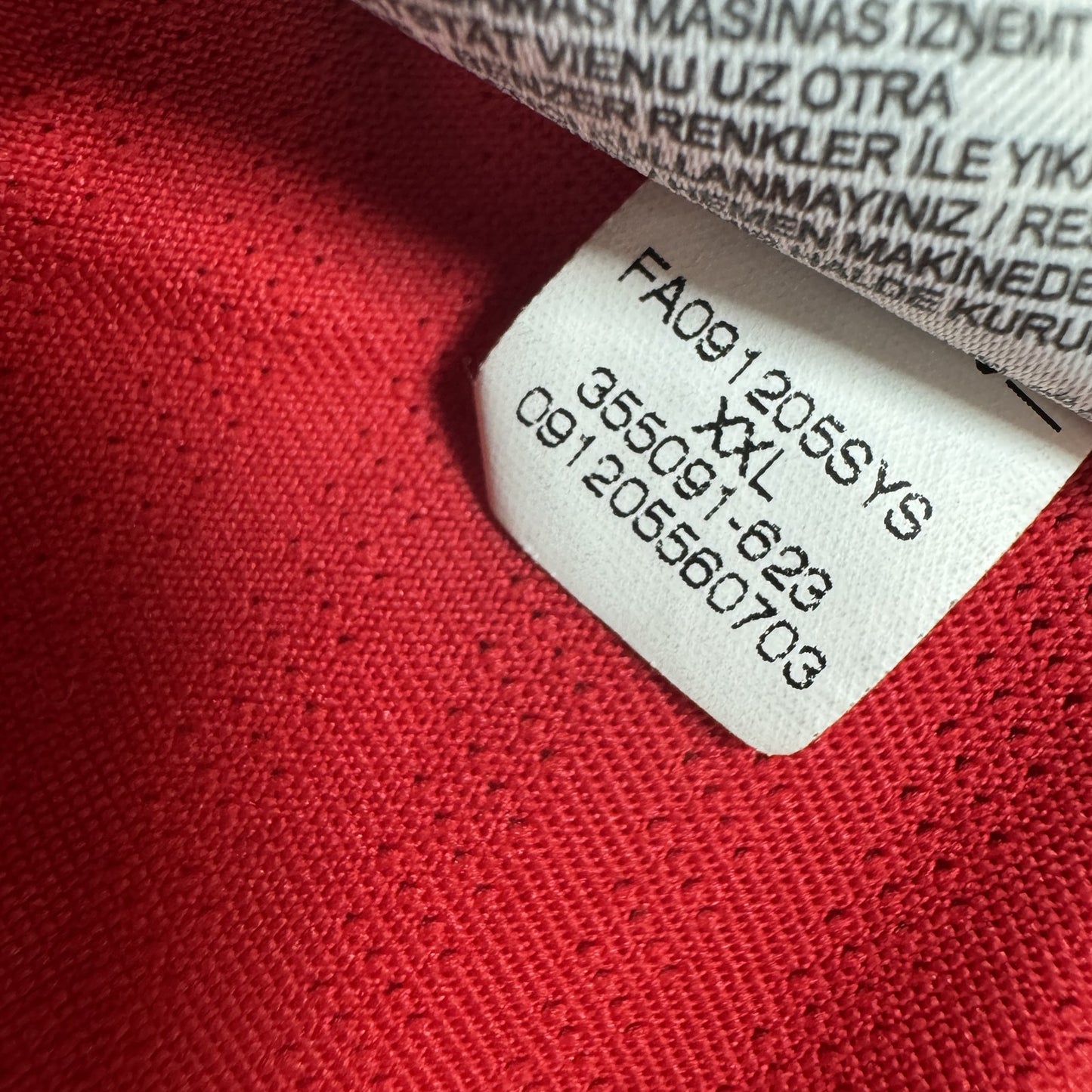 Manchester United 2009/2010 Home Football Shirt  XXL 2XL