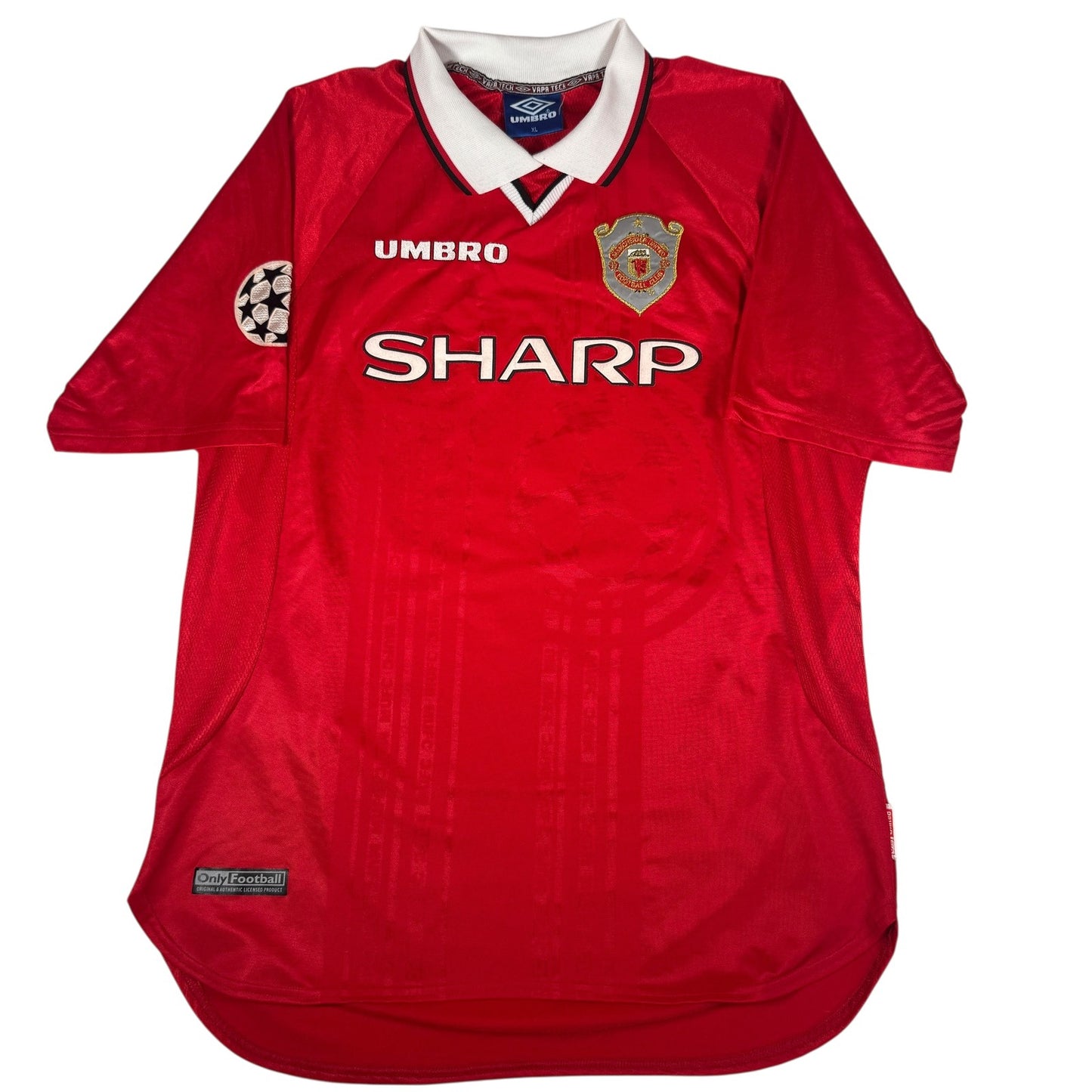 Manchester United 1997/1998/1999 European Home Football Shirt XL