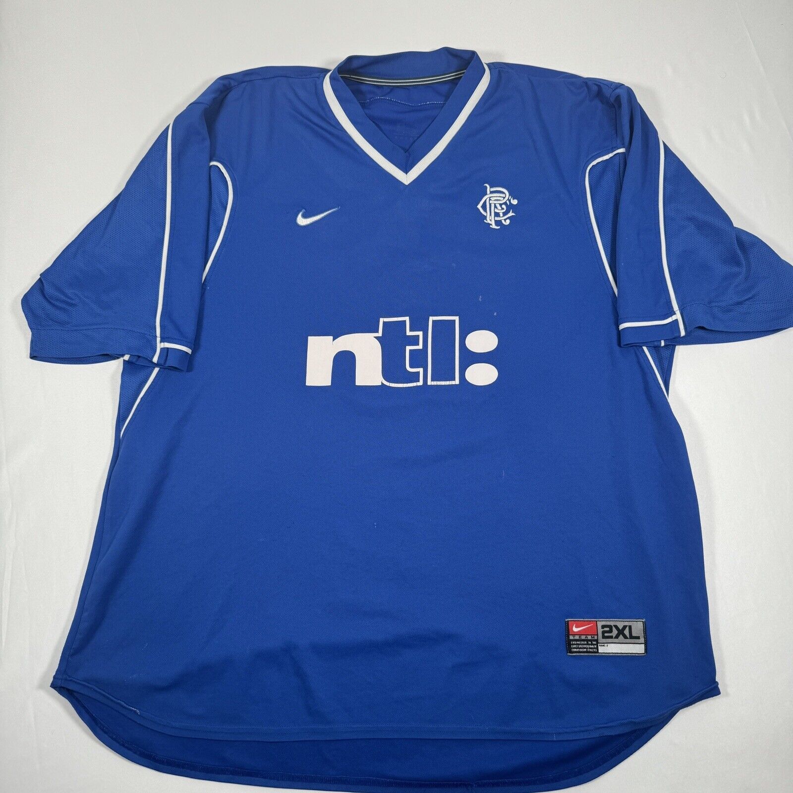 rangers 1999 2000 2001 home football shirt men s xxl2